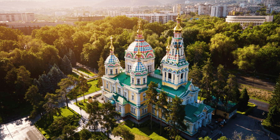 Almaty with flights